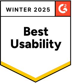 G2 Best Usability Winter 2025