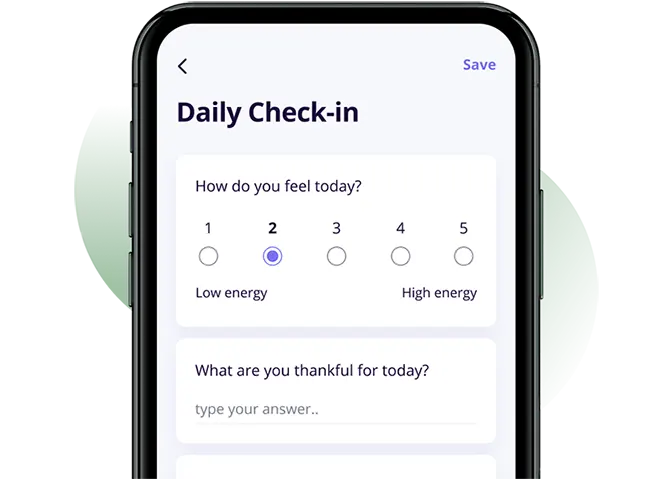 Reflection habit coaching online personal training platform