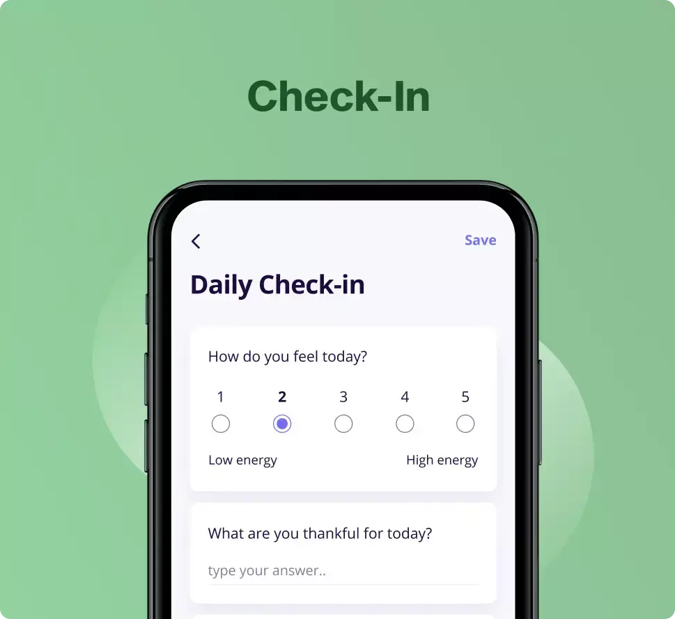 Reflection habit coaching online personal training platform