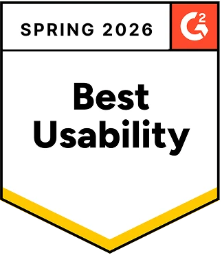 G2 Best Usability Winter 2025