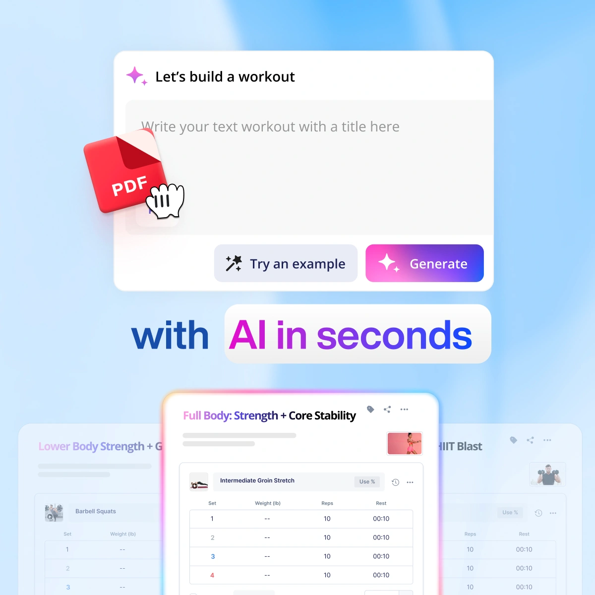 AI Workout Builder