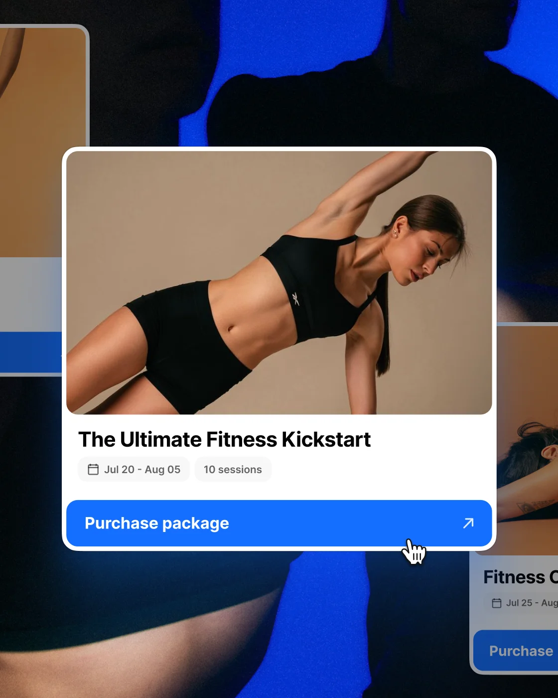 sell credits for your coaching packages on everfit