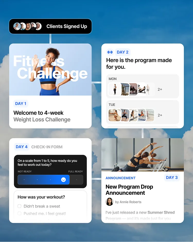 How Everfit automates your communication