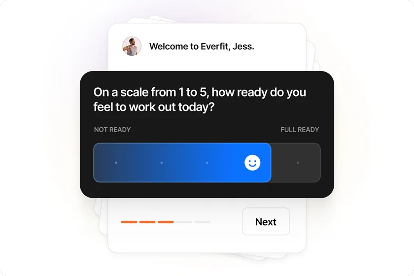 Everfit form & questionnaires
