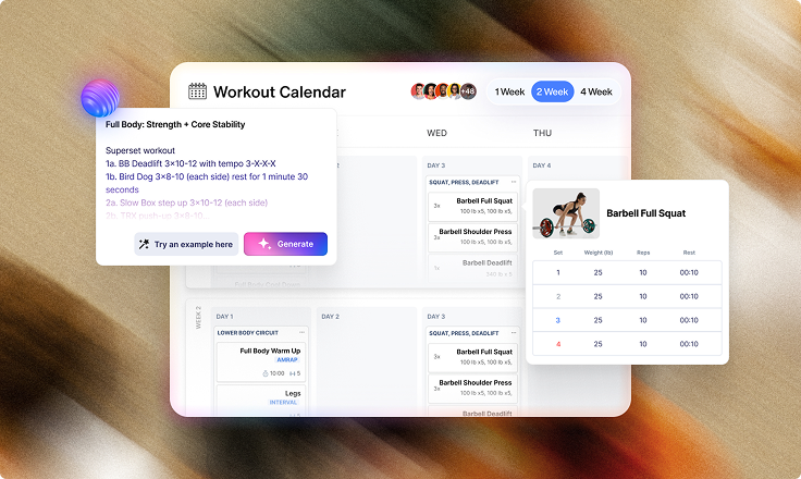 AI Workout Builder