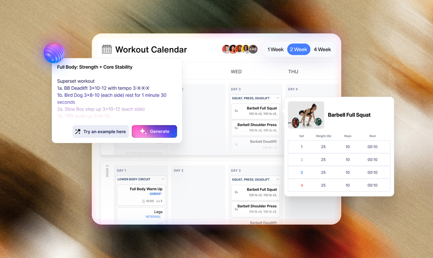 AI Workout Builder